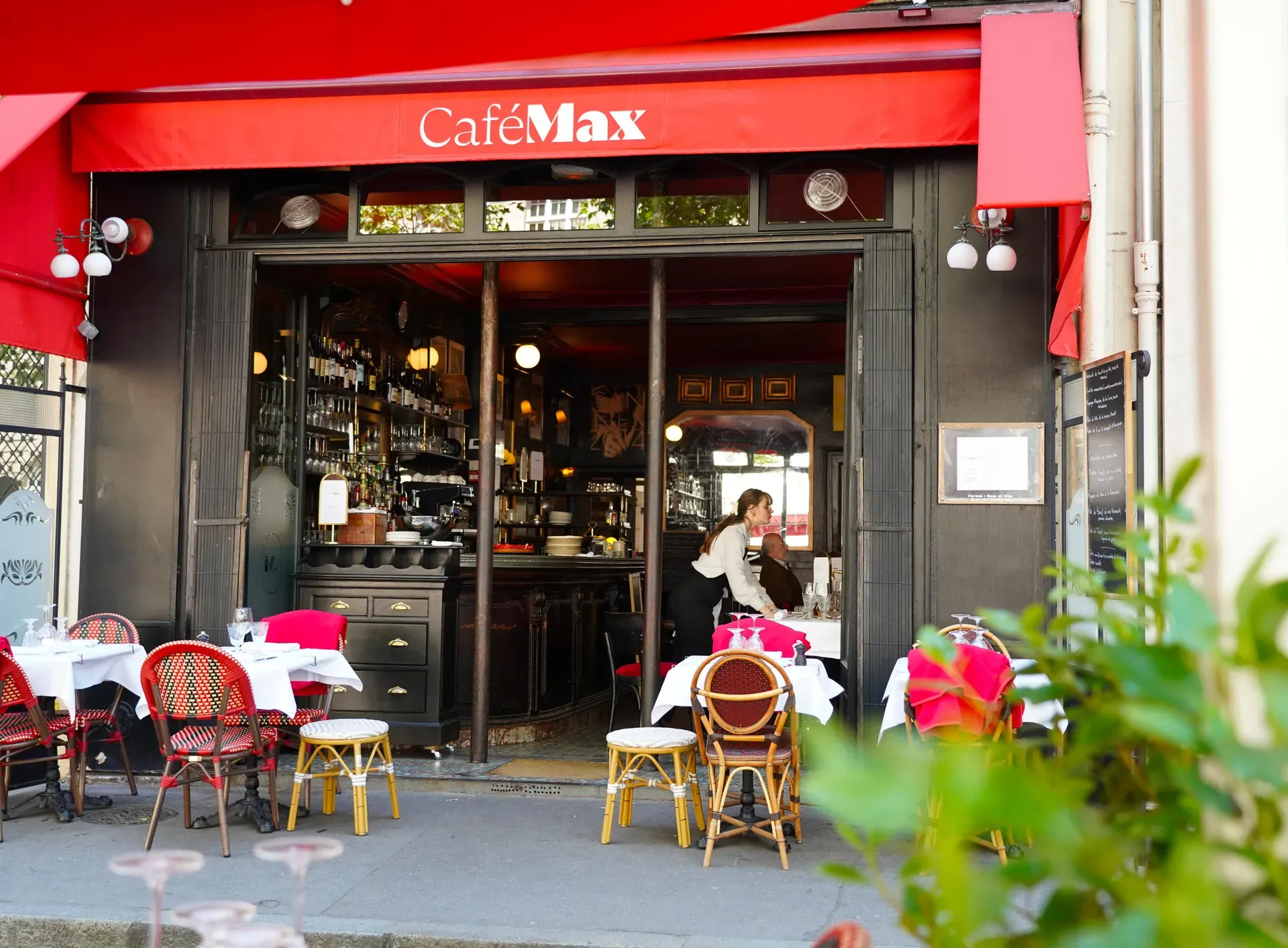 Silver Max Paris Café Max - Historic Parisian Bistro near the Invalides