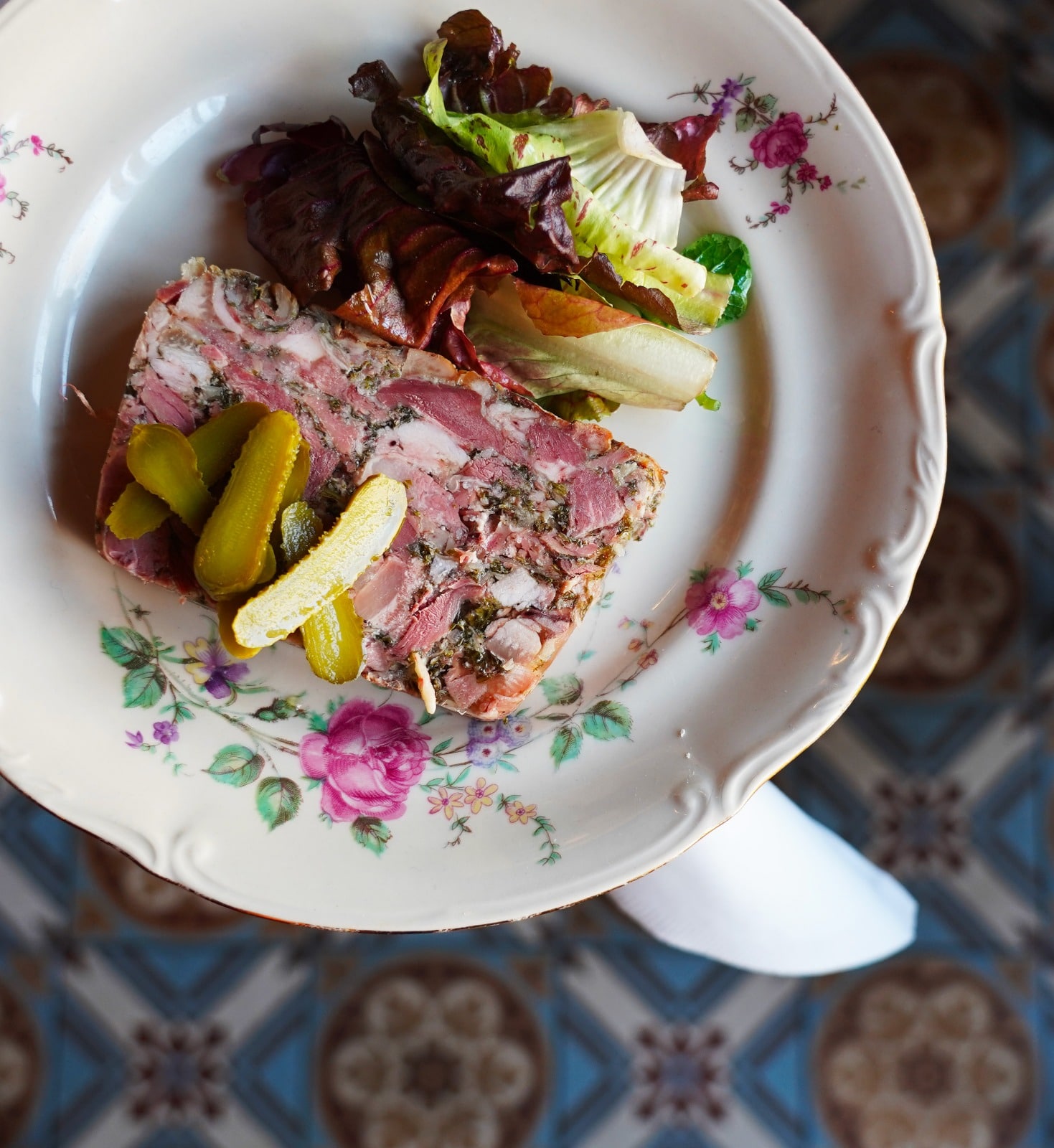 Ham with parsley - Bistro specialty Paris 7th