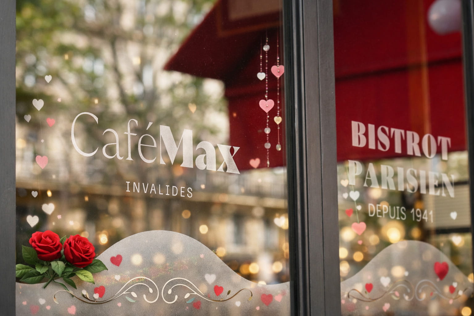 Saint-Valentin au Café Max - L'ardoise secrète