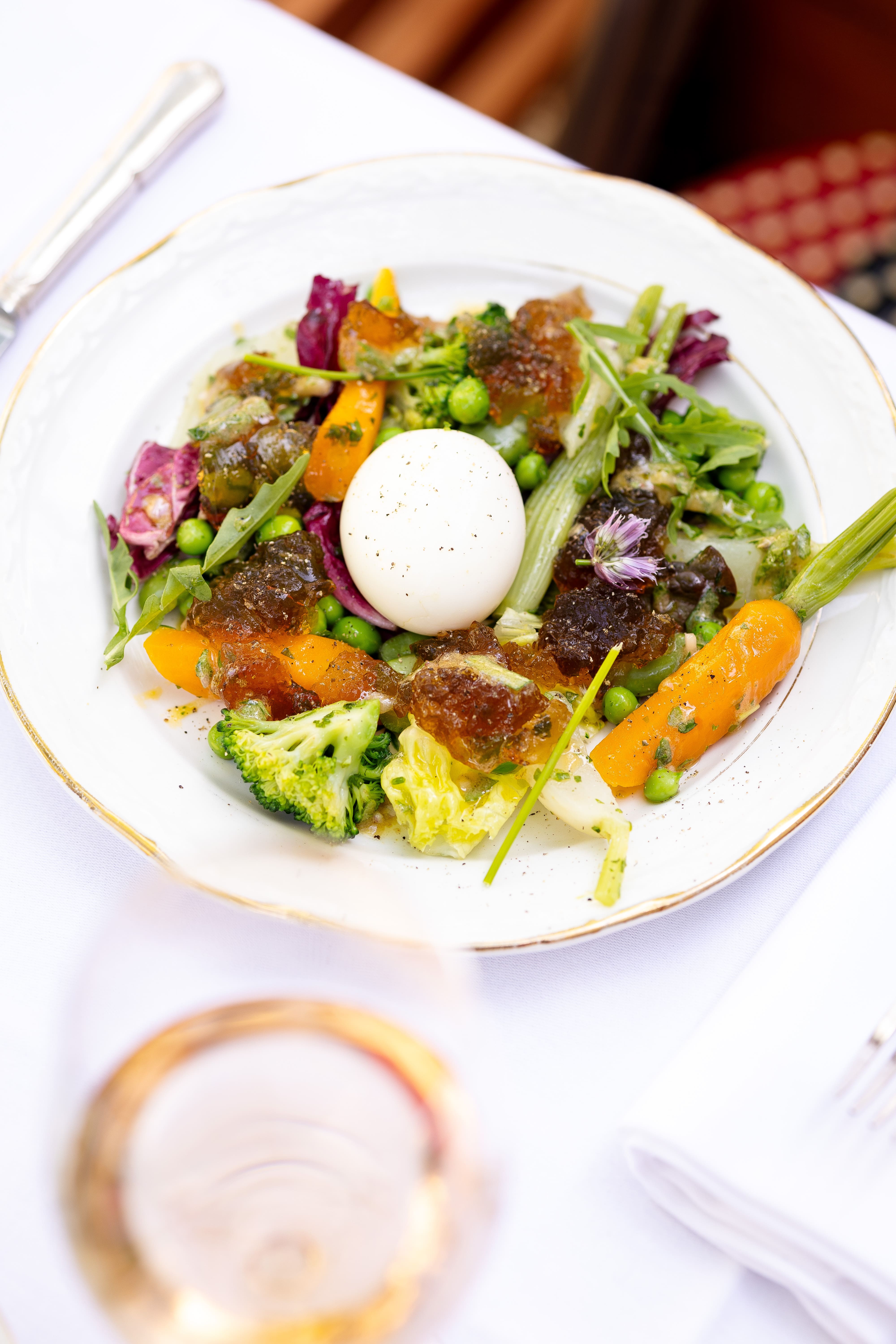 Terrasse du bistrot Café Max aux Invalides